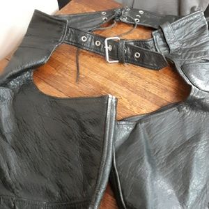 Women's  leather chaps
